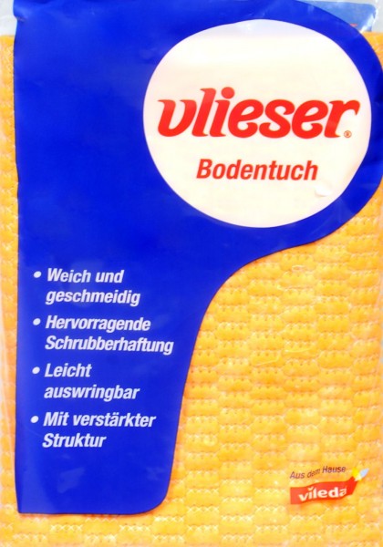 Vileda Vlieser-Bodentuch gelb, 50 x 56