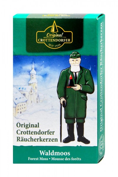 Crottendorfer Räucherkerzen Waldmoos, 24 er