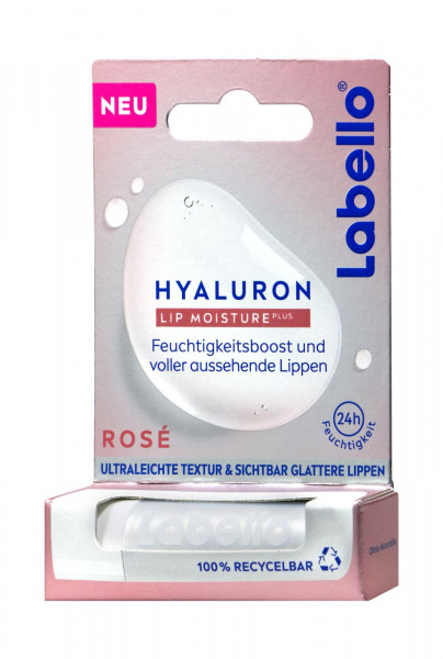Labello Hyaluron Lip Moisture Plus Rosé, 5,2 g