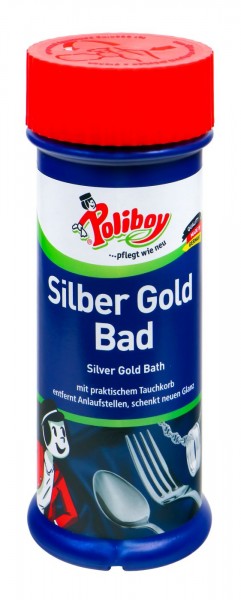 Poliboy Silber Gold Bad, 375 ml