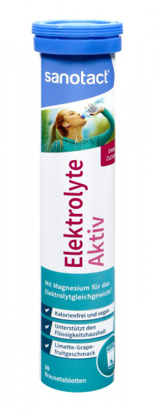 Sanotact Elektrolyte Brausetabletten, 20 er