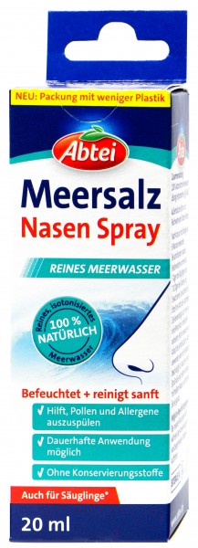 Abtei Meersalz Nasenspray, 20 ml