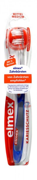 Elmex Zahnbürste Inter X Kurzkopf, Mittel