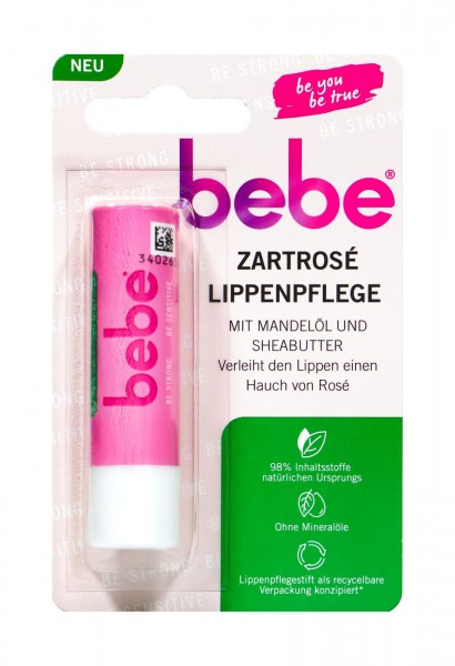 Bebe Young Lipstick Zartrose, 5 g