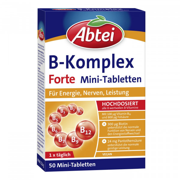 Abtei Vitamin B Komplex Forte, 50 er