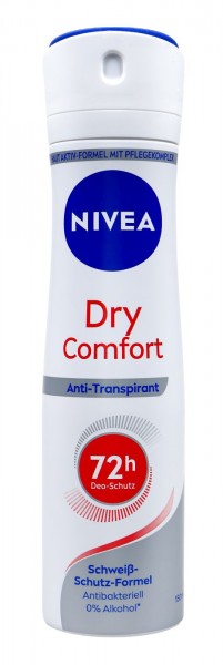 Nivea Deo Spray Dry Comfort Plus, 150 ml