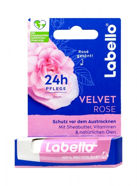 Labello Velvet Rosé, 4,8 ml