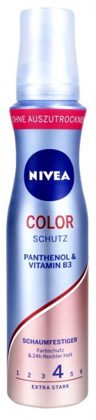 Nivea Haarstyling Schaumfestiger Color Schutz, 150 ml