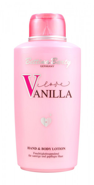 Bettina Barty Love Vanilla Hand & Body Lotion, 500 ml