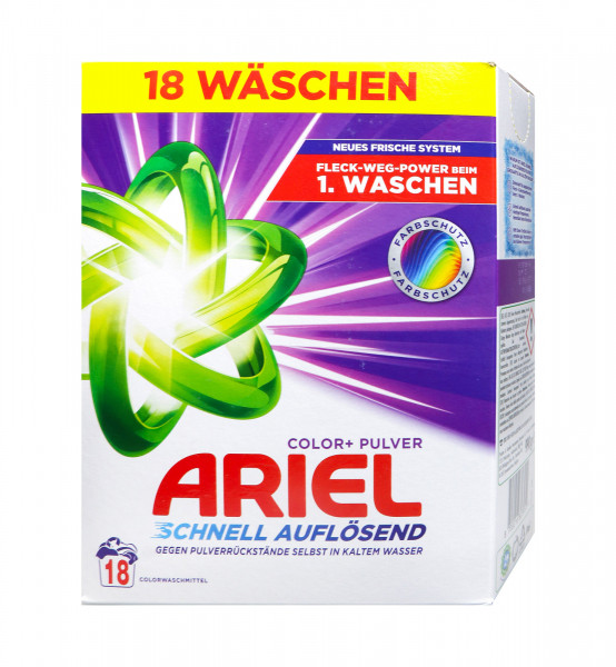 Ariel Compact Waschpulver Color und Style 990 g, 18 Wäschen