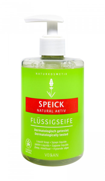 Speick Natural Aktiv Flüssigseife Spender, 300 ml
