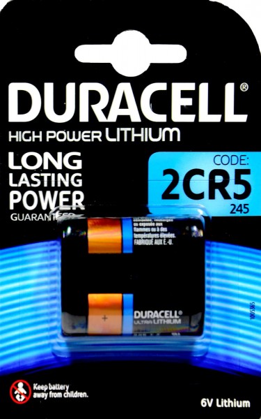 Duracell Ultra 2CR5, 6,0 V