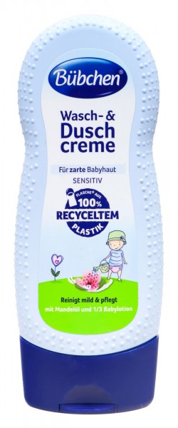 Bübchen Wasch- & Duschcreme Sensitiv, 230 ml