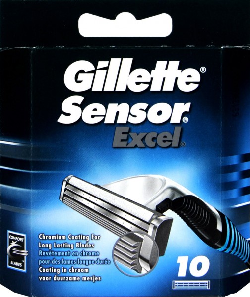 Gillette Sensor Excel, 10 er