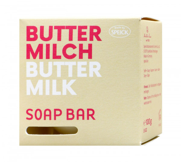 Speick Seifenglück Soap Bar Buttermilch Vegan, 100 g