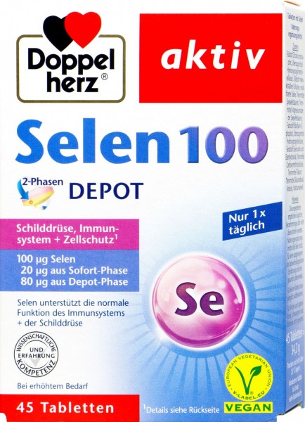 Doppelherz Selen 120 Depot, 45 er