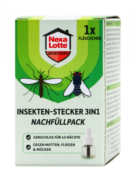Nexa Lotte Insektenstecker 3in1 Nachfüller, 35 ml