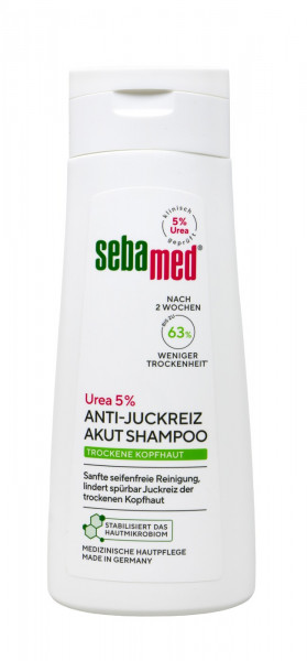 Sebamed trockene Haut Anti-Juckreiz Akut-Shampoo Urea 5%, 200 ml