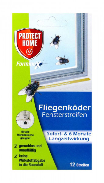 Protect Home Forminex Fliegenköder Fensterstreifen, 12 er