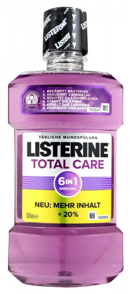 Listerine Mundspülung Total Care, 600 ml