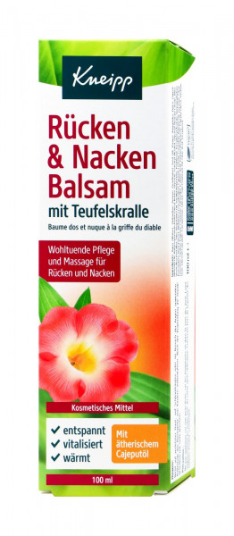 Kneipp Rücken und Nacken Balsam, 100 ml