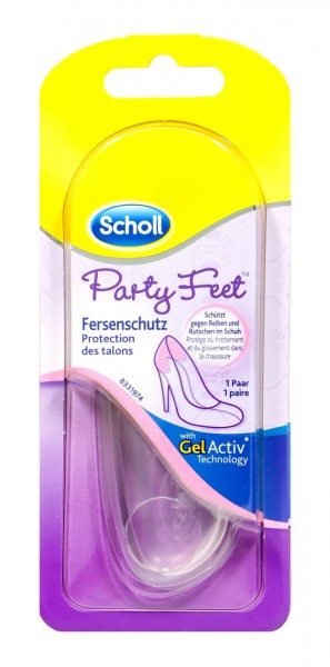 Scholl Partyfeet Fersenschutz, 2 er