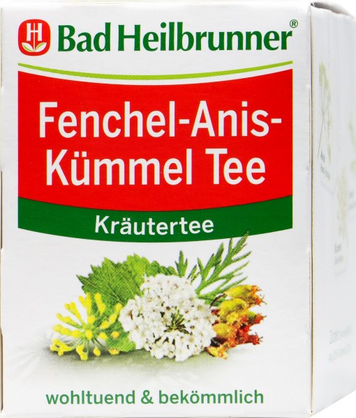 Bad Heilbrunner Fenchel-Anis-Kümmeltee, 8 Beutel