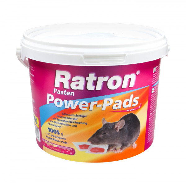 Ratron Power Pads 29 ppm Eimer, 1005 g
