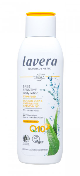 Lavera Basis Sensitive Body Lotion Straffend Q10, 250 ml
