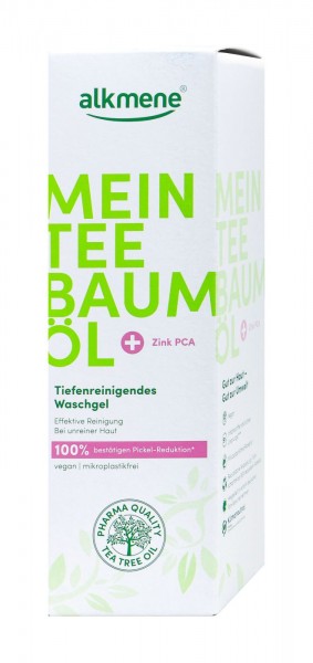 Alkmene Teebaumöl Waschgel Tiefenreinigend, 150 ml
