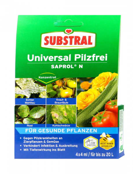Substral Universal Pilzfrei Saprol N, 4 x 4ml