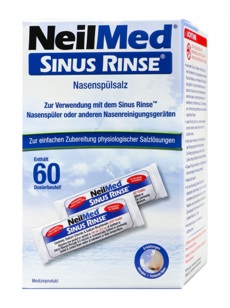 NeilMed Sinus Rinse Nasenspülsalz Beutel 2,4g, 60 er