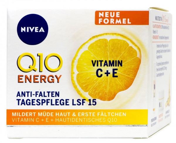 Nivea Visage Q10 Tagespflege Energy LSF15, 50 ml