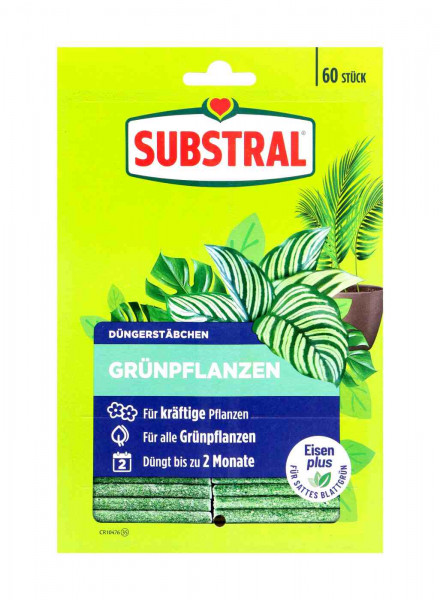 Substral Düngestäbchen Grünpflanzen, 60 St.
