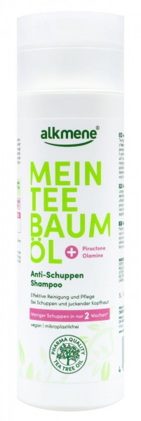 Alkmene Teebaumöl Antischuppen Shampoo, 200 ml