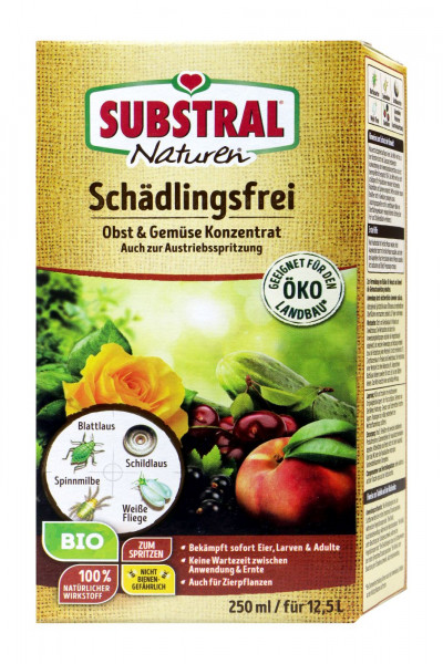 Substral Naturen Schädlingsfrei Obst + Gemüse Konzentrat, 250 ml