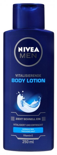 Nivea Men Vitalisierende Body Lotion, 250 ml