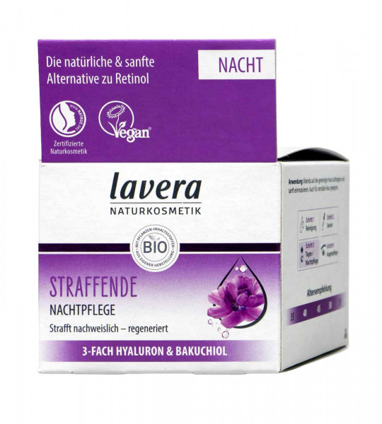 Lavera Straffende Nachtpflege, 50 ml