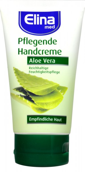 Elina Handcreme Aloe Vera Tube, 150 ml