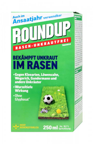 Roundup Rasen Unkrautfrei Konzentrat, 250 ml