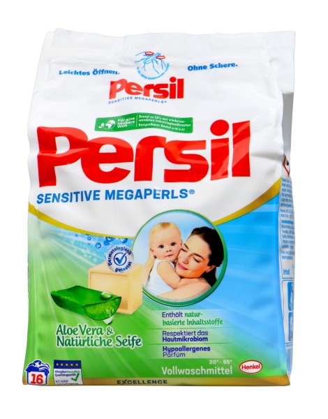 Persil Sensitiv - Megaperls 16 Wäschen, 1,04 kg