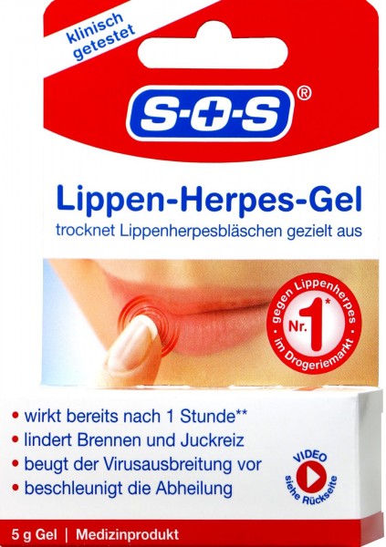 SOS Lippenherpes Gel, 5 g
