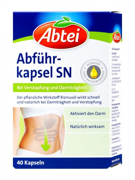 Abtei Abführkapseln, 40 er