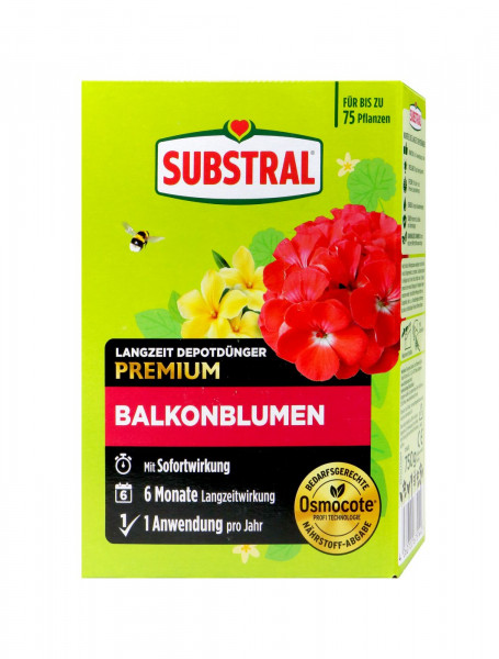 Substral Langzeitdünger Depotdünger Balkonblumen, 750 g