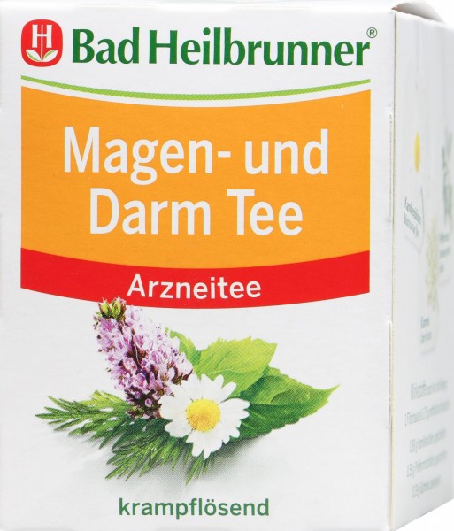 Bad Heilbrunner Magen- und Darmtee, 8 Beutel