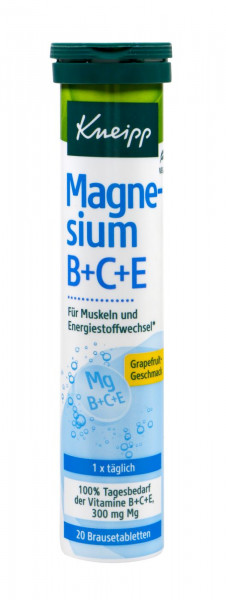 Kneipp Magnesium + Vitamine Brausetabletten, 20 St