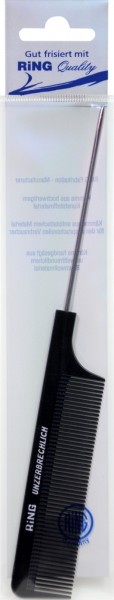 Kamm Toupier Nadel Schwarz, 21,5 cm