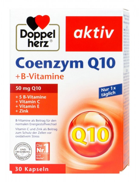 Doppelherz Coenzym Q 10 + B-Vitamine, 30 er