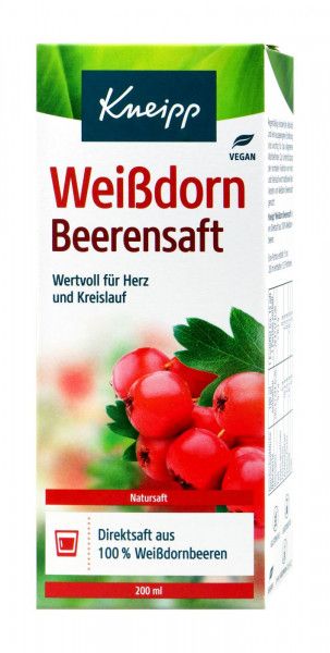 Kneipp Weissdorn Beerensaft, 200 ml