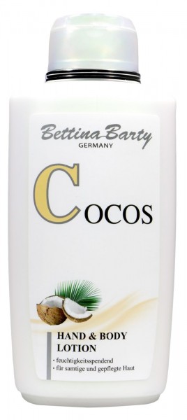 Bettina Barty Cocos Hand & Body Lotion, 500 ml